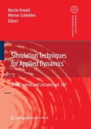 Cover von Simulation Techniques for Applied Dynamics