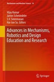 Cover von Advances in Mechanisms, Robotics and Design Education and Research