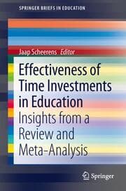 Cover von Effectiveness of Time Investments in Education