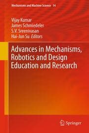 Cover von Advances in Mechanisms, Robotics and Design Education and Research