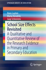 Cover von School Size Effects Revisited