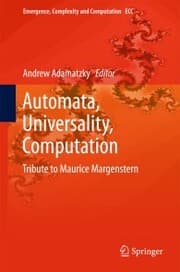 Cover von Automata, Universality, Computation