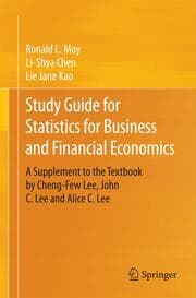 Cover von Study Guide for Statistics for Business and Financial Economics