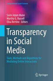 Cover von Transparency in Social Media