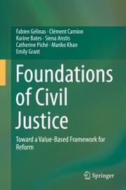 Cover von Foundations of Civil Justice