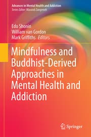 Cover von Mindfulness and Buddhist-Derived Approaches in Mental Health and Addiction