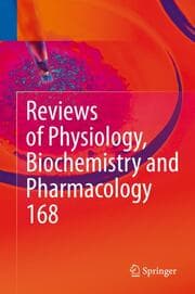 Cover von Reviews of Physiology, Biochemistry and Pharmacology