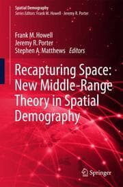 Cover von Recapturing Space: New Middle-Range Theory in Spatial Demography