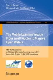 Cover von The Mobile Learning Voyage - From Small Ripples to Massive Open Waters
