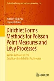 Cover von Dirichlet Forms Methods for Poisson Point Measures and Lévy Processes