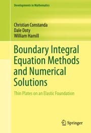Cover von Boundary Integral Equation Methods and Numerical Solutions