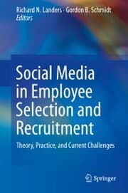 Cover von Social Media in Employee Selection and Recruitment
