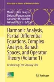 Cover von Harmonic Analysis, Partial Differential Equations, Complex Analysis, Banach Spaces, and Operator Theory (Volume 1)