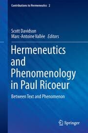 Cover von Hermeneutics and Phenomenology in Paul Ricoeur
