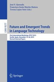Cover von Future and Emergent Trends in Language Technology