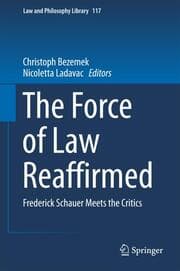 Cover von The Force of Law Reaffirmed
