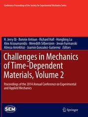 Cover von Challenges in Mechanics of Time-Dependent Materials, Volume 2