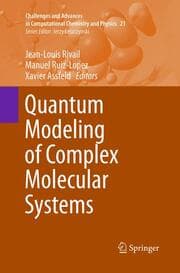 Cover von Quantum Modeling of Complex Molecular Systems