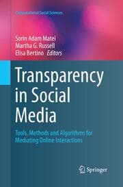 Cover von Transparency in Social Media