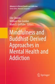 Cover von Mindfulness and Buddhist-Derived Approaches in Mental Health and Addiction