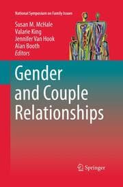 Cover von Gender and Couple Relationships