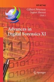 Cover von Advances in Digital Forensics XI