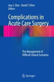 Cover von Complications in Acute Care Surgery