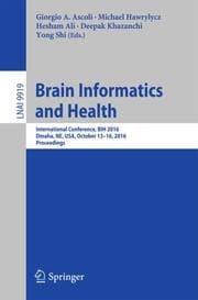 Cover von Brain Informatics and Health
