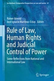 Cover von Rule of Law, Human Rights and Judicial Control of Power