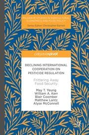 Cover von Declining International Cooperation on Pesticide Regulation