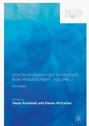 Cover von Contemporary Sex Offender Risk Management, Volume II