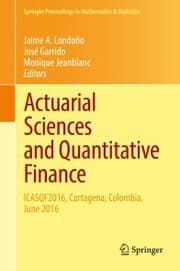 Cover von Actuarial Sciences and Quantitative Finance