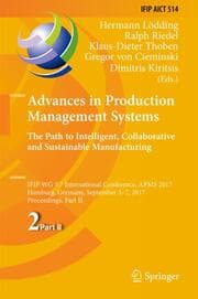 Cover von Advances in Production Management Systems. The Path to Intelligent, Collaborative and Sustainable Manufacturing