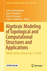 Cover von Algebraic Modeling of Topological and Computational Structures and Applications