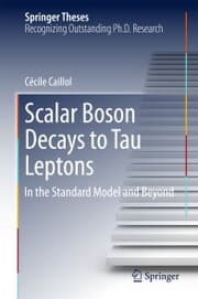 Cover von Scalar Boson Decays to Tau Leptons