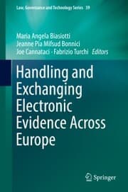 Cover von Handling and Exchanging Electronic Evidence Across Europe