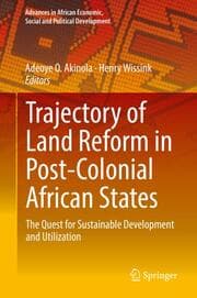 Cover von Trajectory of Land Reform in Post-Colonial African States