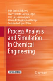 Cover von Process Analysis and Simulation in Chemical Engineering