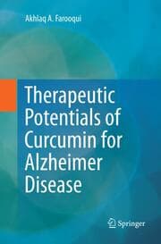Cover von Therapeutic Potentials of Curcumin for Alzheimer Disease