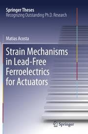 Cover von Strain Mechanisms in Lead-Free Ferroelectrics for Actuators