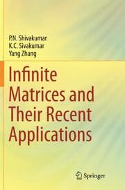 Cover von Infinite Matrices and Their Recent Applications