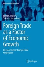 Cover von Foreign Trade as a Factor of Economic Growth