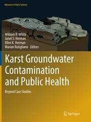 Cover von Karst Groundwater Contamination and Public Health