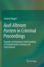 Cover von Audi Alteram Partem in Criminal Proceedings