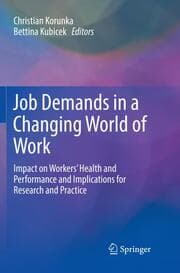 Cover von Job Demands in a Changing World of Work