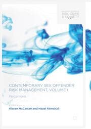 Cover von Contemporary Sex Offender Risk Management, Volume I