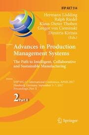 Cover von Advances in Production Management Systems. The Path to Intelligent, Collaborative and Sustainable Manufacturing