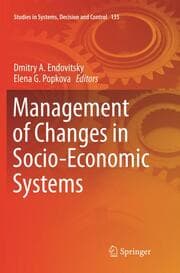 Cover von Management of Changes in Socio-Economic Systems