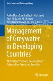 Cover von Management of Greywater in Developing Countries