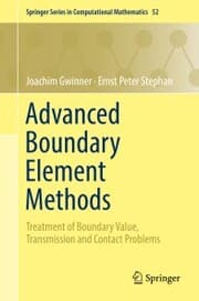 Cover von Advanced Boundary Element Methods
